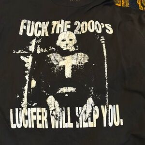 City morgue “f” the 2000’s long sleeve tee xl black